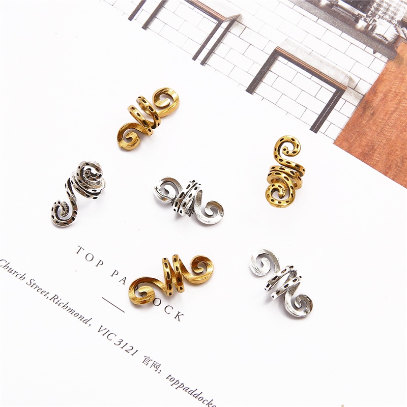 BEADIA Dây Buộc Tóc Hình Rắn Đính Hạt Thời Trang Cho Nữ
