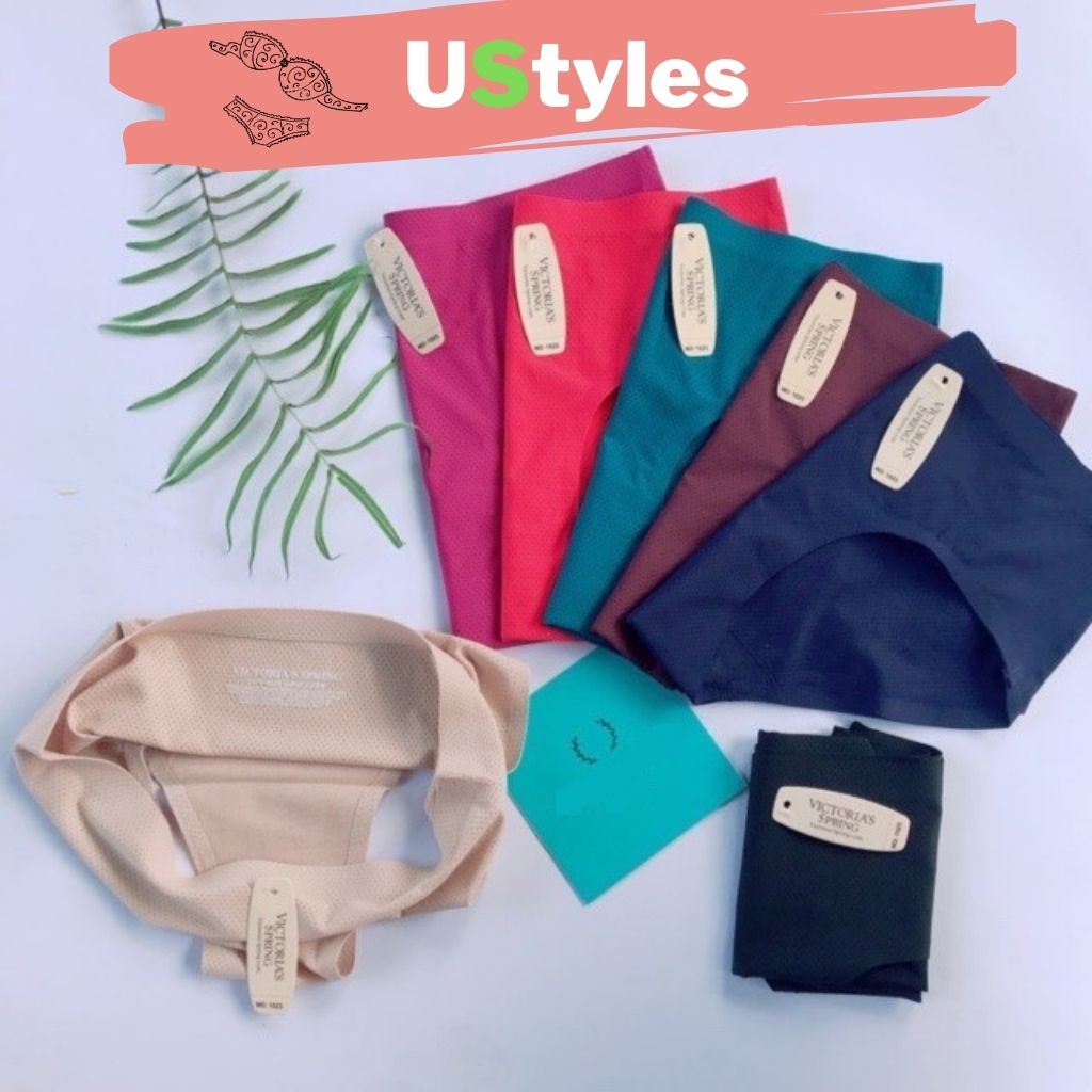 Quần Lót Su Đúc Thông Hơi Có Size Lớn Q1522, Bộ 10 Quần sịp không đường may không lộ viền, Quần chíp đẹp - UStyles