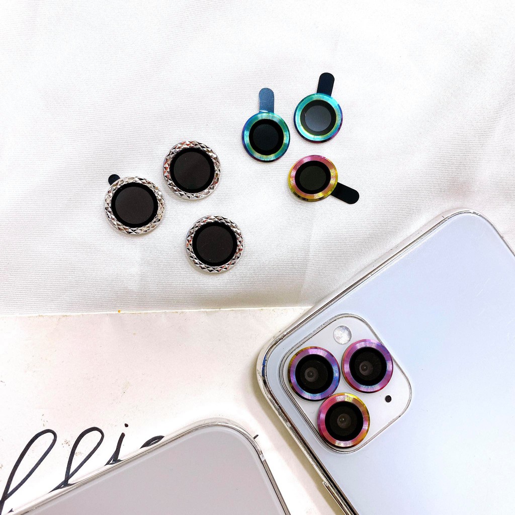 Bộ dán 3 mắt dơi bảo vệ camera IPhone 11/11pro/11pro max/12/12pro/12pro max