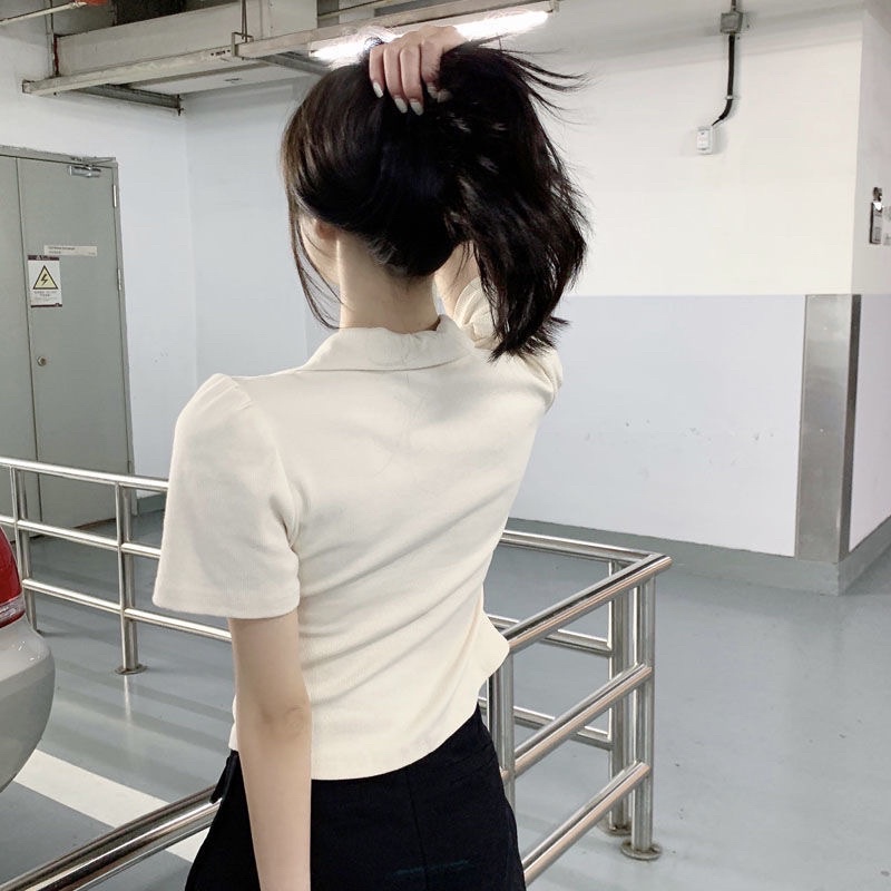 Áo Polo Sơ Mi Cách Điệu Xẻ Dưới Hai Màu Siêu Cá Tính (ASM015) ( Có Bigsize)( Có Sẵn-Giao ngay) | BigBuy360 - bigbuy360.vn