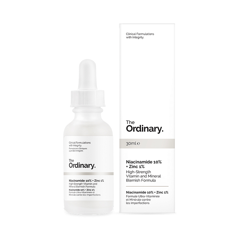 【miễn phí vận chuyển】Tinh Chất Dưỡng Da The Ordinary 10% nicotinamide + 1% zinc 30ml