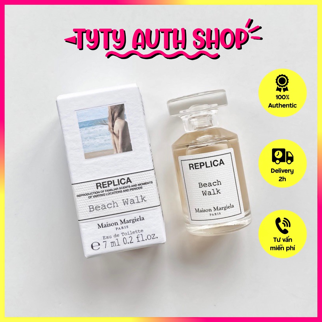 🌻Nước Hoa Mini Replica Beach Walk 7ml Fullbox