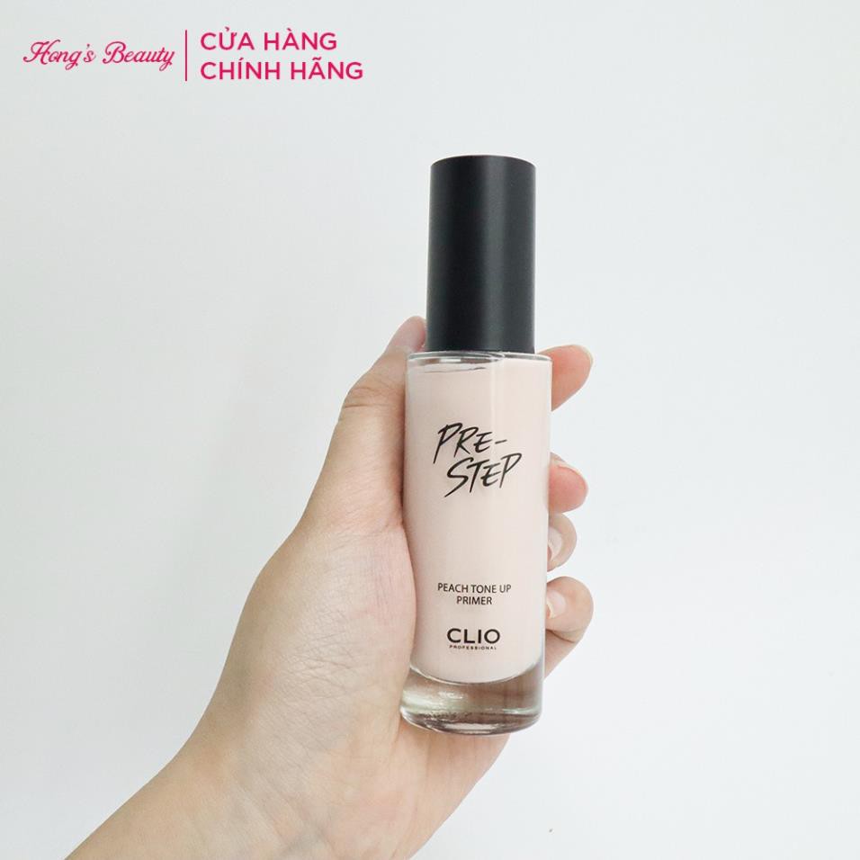 Kem Lót Kiềm Dầu, Nâng Tông  Clio Pre-Step Peach Tone Up Primer