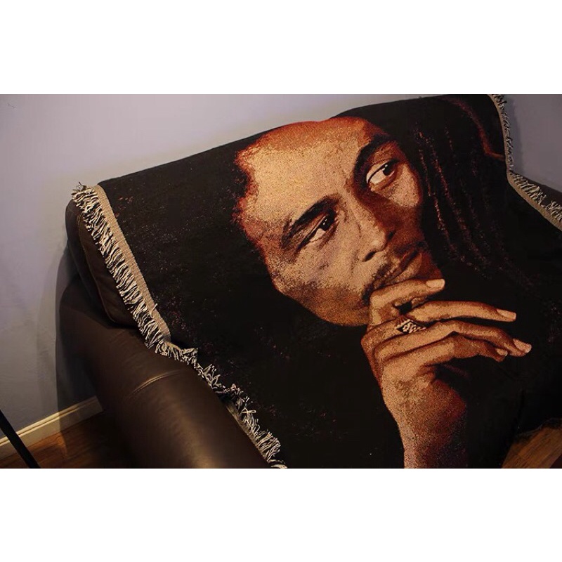 Thảm Decor Vintage Bob Marley
