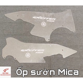 Ốp sườn mica xe exciter 150