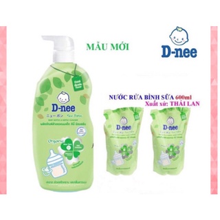 Nước rửa bình sữa Dnee Organic 600ml
