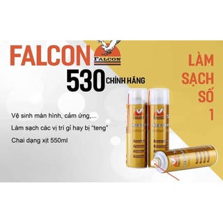 Chai Vệ Sinh Đa Năng 530 FANCOL 550ml Tẩy Keo Vệ Sinh Màn Hình Bo Mạch Trùm Phụ Kiện