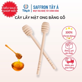 Que gỗ lấy mật - Có sẵn - 1 cái - Dụng cụ lấy mật ong bằng gỗ thông