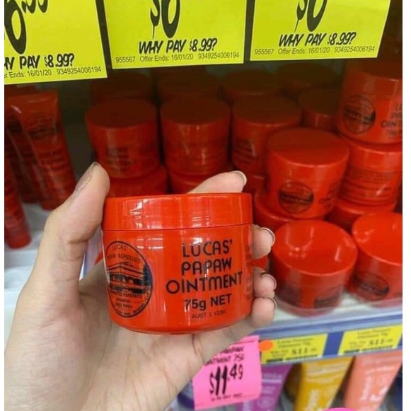 Kem Đa Năng Lucas Papaw Ointment - 75g