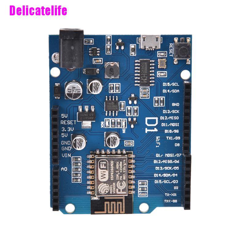 Bảng mạch phát triển WeMos D1 WiFi Arduino UNO ESP8266 mới