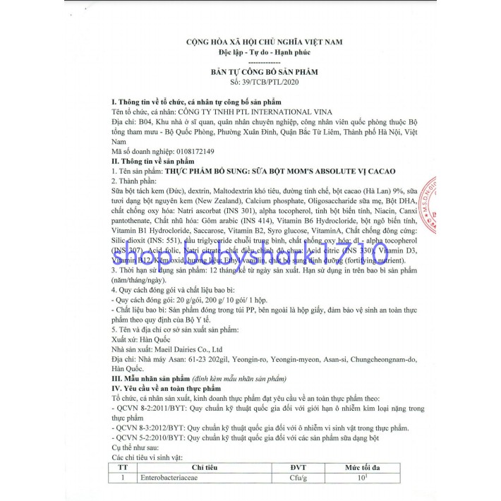 Sữa bầu maeil hàn quốc vị ca cao và vị bí đỏ, sữa bầu dành cho phụ nữ muốn có thai, đang mang thai và cho con bú | BigBuy360 - bigbuy360.vn