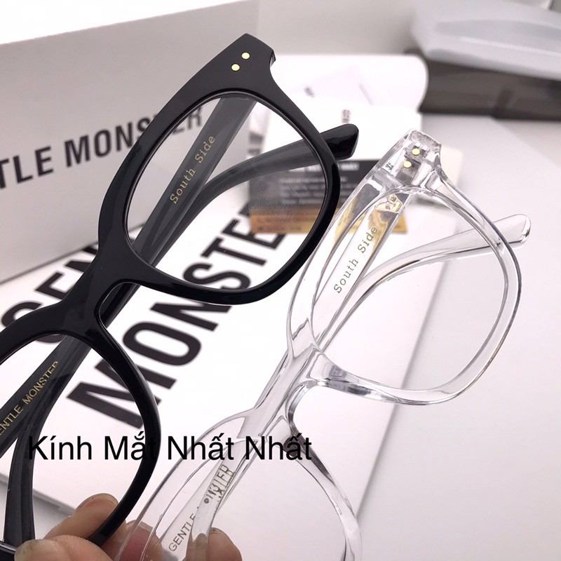 Gọng kính south side bản lề hợp kim chữ khắc chìm chấm vàng | BigBuy360 - bigbuy360.vn