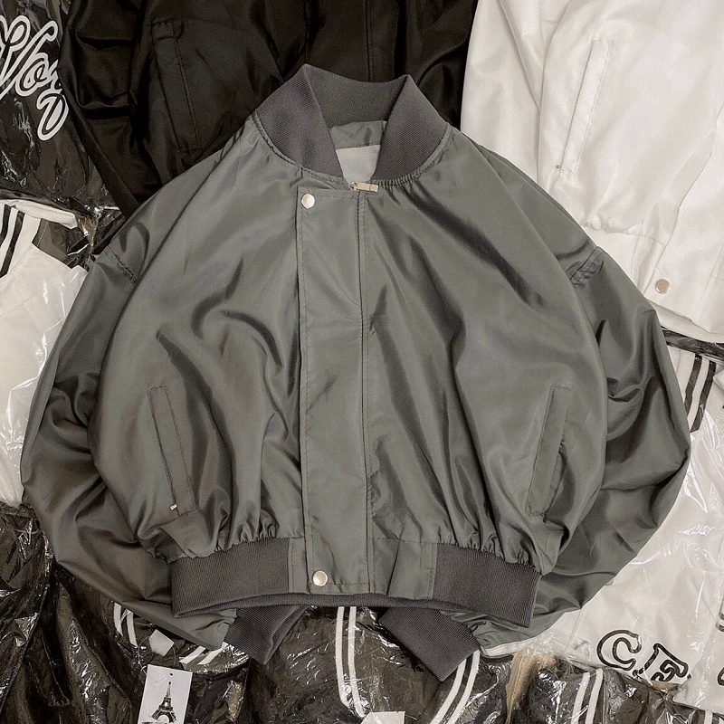 Áo KHoác Bomber Nữ Form Lỡ ESSEN  - ĐĂNG QUANG FASHION