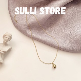 Dây chuyền Tiny heart vàng Sulli store