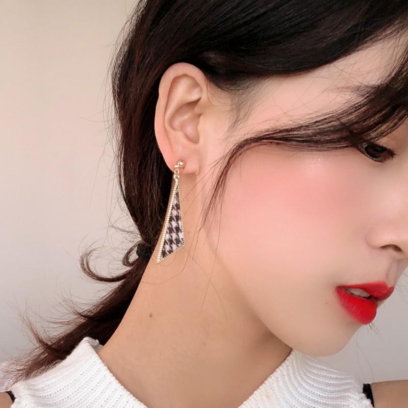 Khuyên tai hình học thời trang Hàn Quốc cá tính