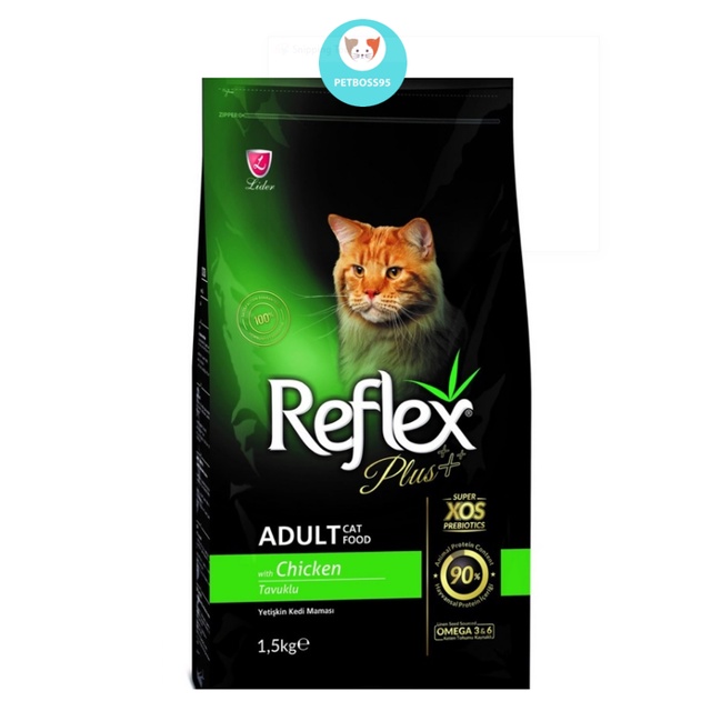 Hạt Reflex PLUS Túi 1.5kg - Hạt cho mèo con và mèo lớn Thổ Nhĩ Kỳ