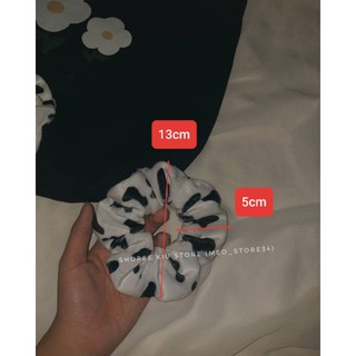 Scrunchies ,Cột Tóc Bò Sữa .