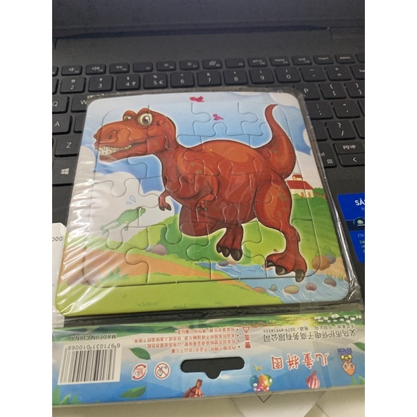 [RẺ VÔ ĐỊCH ] Đồ chơi xếp hình, Tranh Ghép 16 mảnh giấy ép cho bé