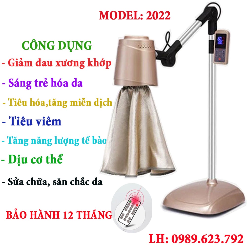 Máy Xông Ngải Cứu Có Đèn Hồng Ngoại {tặng kèm ngải nhung và tinh dầu}