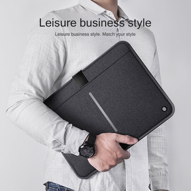 Túi đựng  Macbook cao cấp chính hãng NILLKIN ACME SLEEVE chống sốc , chống thấm bảo vệ tuyệt đối