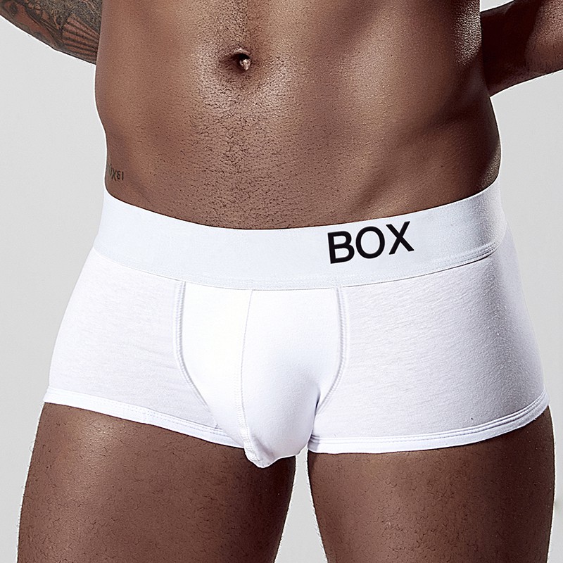 Quần lót cotton ORLVS dạng boxer ngắn in chữ  chất lượng cao dành cho nam OR6602