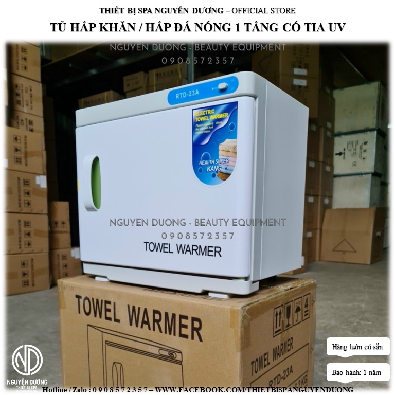 Tủ hấp khăn, Tủ thanh trùng 1 tầng có tia UV RTD-23A