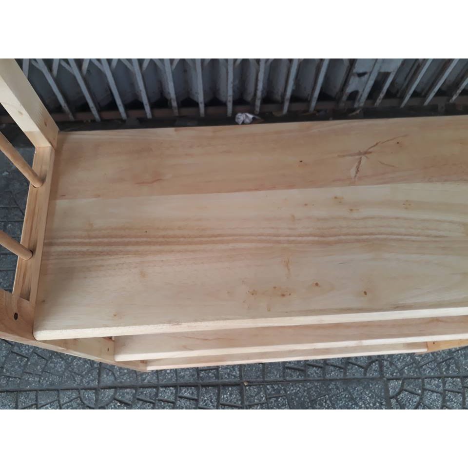 ❌SHIP 0Đ❌Kệ sách gỗ 5 tầng rộng 80cm gỗ cao su bền đẹp | BigBuy360 - bigbuy360.vn