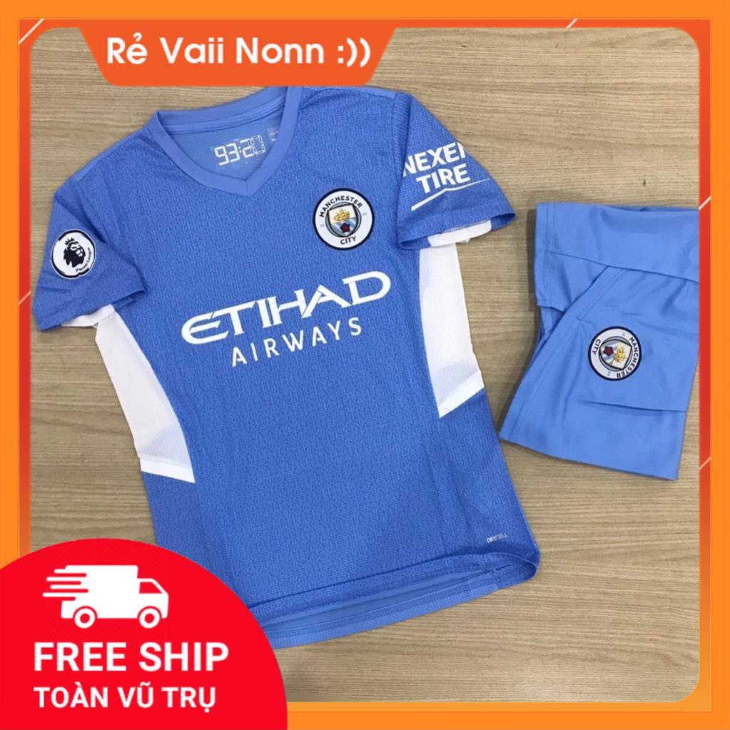 Bộ Quần Áo bóng đá CLB MANCHESTER CITY 2021 - 2022 - Hàng Super Thái Chuẩn thi đấu