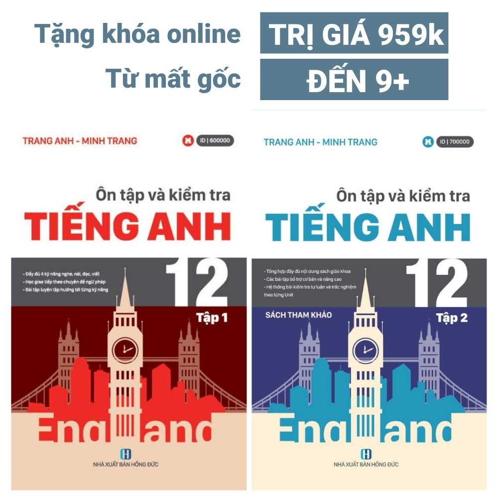 Sách ID tiếng anh lớp 12 ôn luyện thi thpt quốc gia 2023 cô Trang Anh