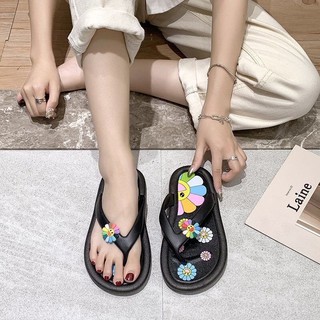 15T200 - Dép xỏ ngón hoa mặt cười