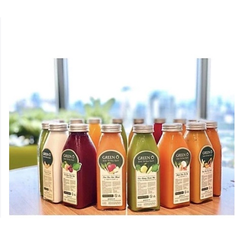 Chai thủy tinh dáng vuông đựng sữa, nước ép cao cấp nắp nhựa, nắp nhôm 250ml~350ml~500ml