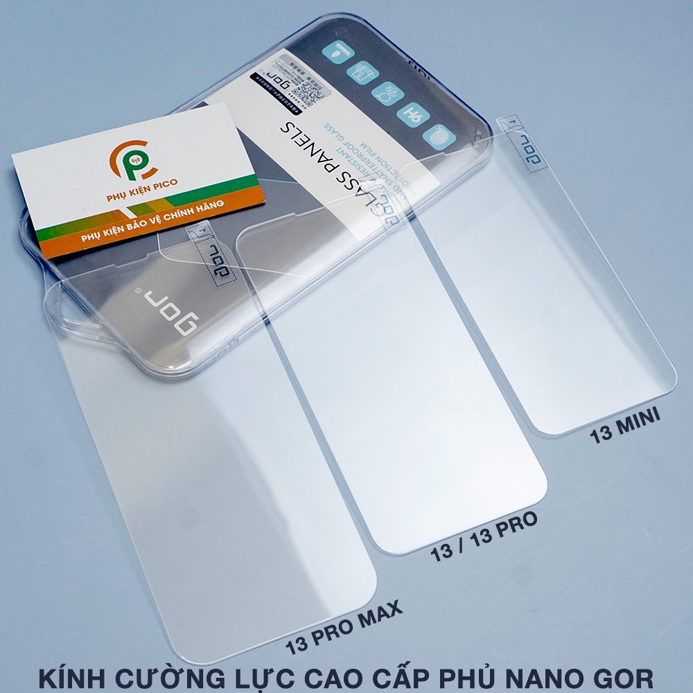 Kính cường lực iPhone 13 Pro Max/ Cường lực Iphone 12 Mini / Dán màn hình iPhone 11 Pro Full màn trong suốt siêu cứng