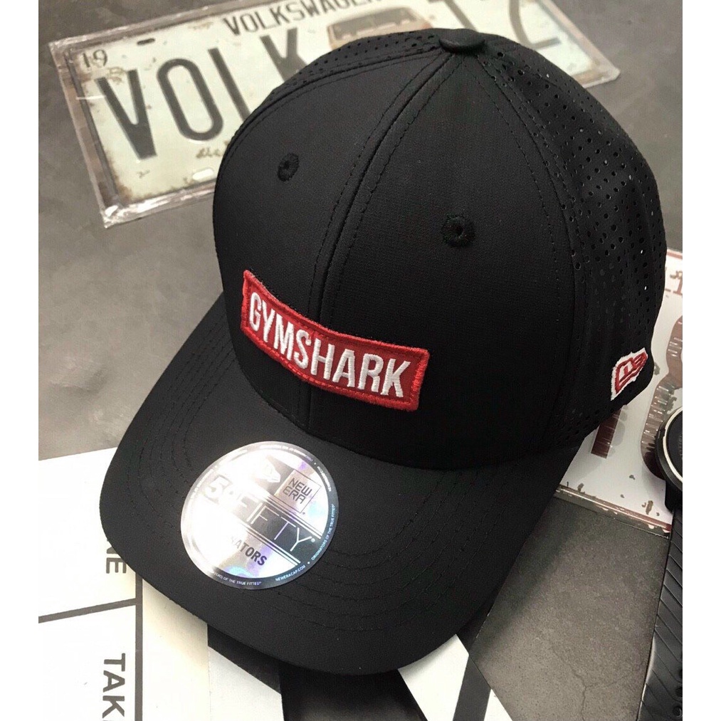 [Hàng Chuẩn] Nón Gym Shark Logo Thêu