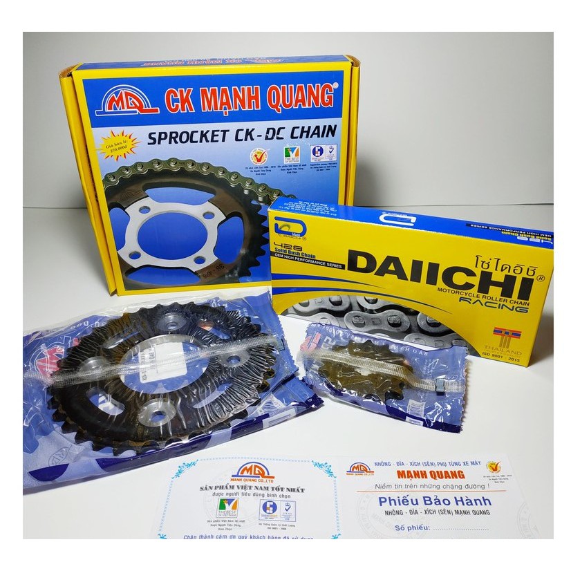 Nhông xích WRS (RSX, S110, Neo,Fu125) Mạnh Quang