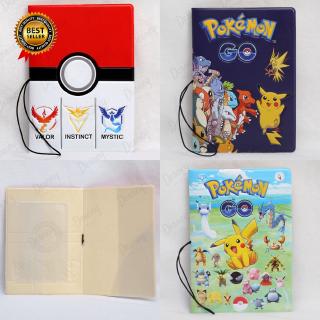 Vỏ bảo vệ thẻ chứng minh thư đa năng dùng khi đi du lịch họa tiết Pikachu xinh xắn