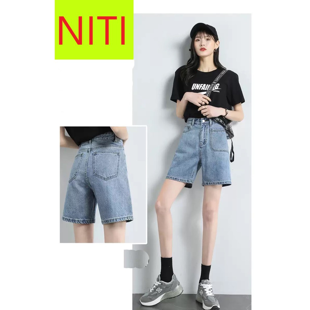 [ CHỞ CHE ] QUẦN JEAN NGỐ LỬNG NỮ 1 TÚI BO LAI CUỐN XANH NHẠT FORM RỘNG HOT HIT CỰC CÁ TÍNH NITI SIÊU HOT HIT, ĐẲNG CẤP