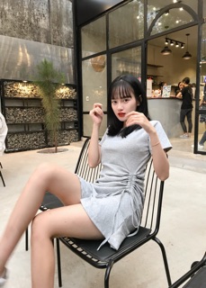 Váy body rút dây