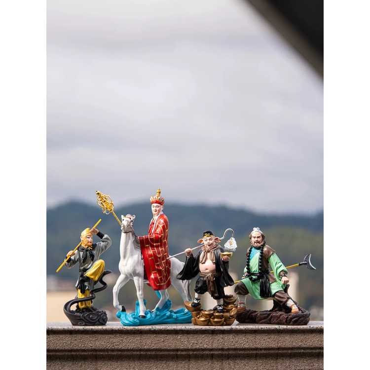 TƯỢNG XÔNG TRẦM 4 THẦY TRÒ ĐƯỜNG TĂNG ĐI THỈNH KINH - TỰ THANH