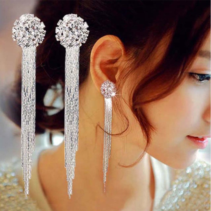 Bông tai nữ bạc s925 sang trọng quyến rũ dành cho phái đẹp