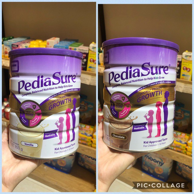Sữa PediaSure 850gr nắp tím