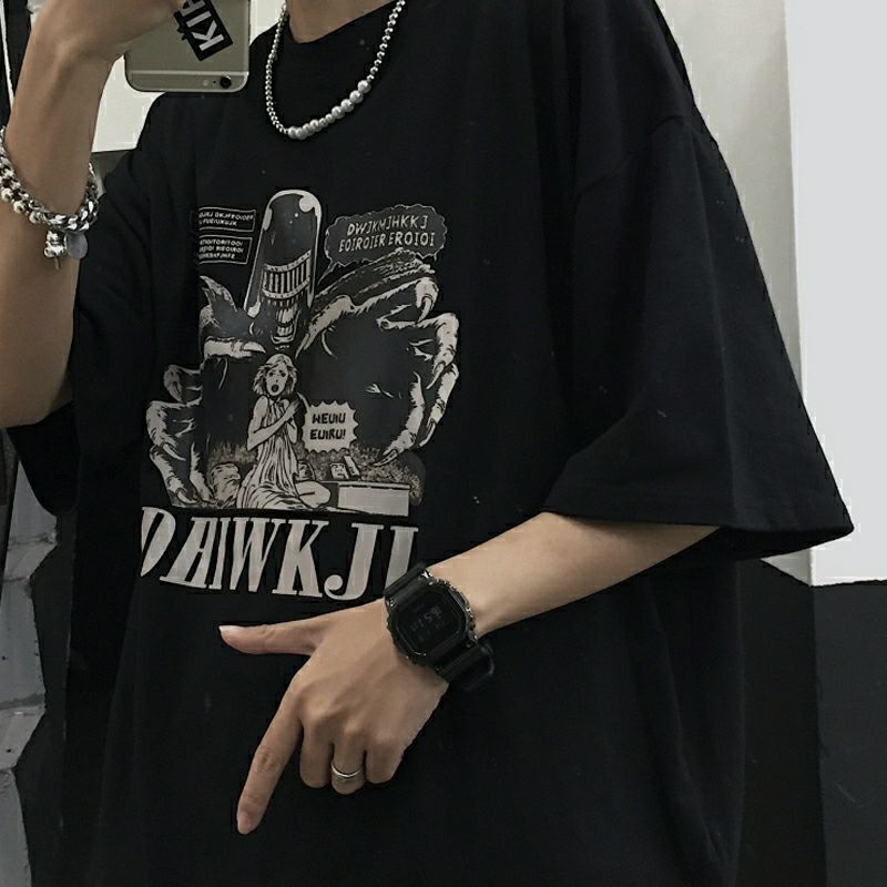 Áo Thun Tay Lỡ Nam Nữ Unisex Form Rộng Ulzzang