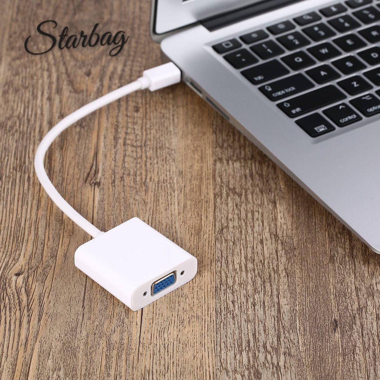 🌻🌻Cáp chuyển đổi cổng Mini DisplayPort sang VGA chuyên dụng cho Apple Macbook PC M-VGA