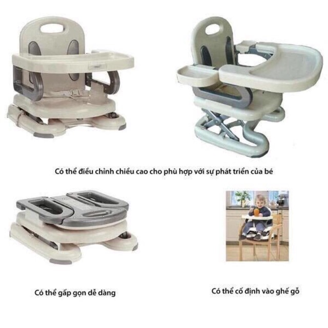 Ghế ăn dặm AB phù hợp cho bé từ 6 tháng -4 tuổi nhé các mom