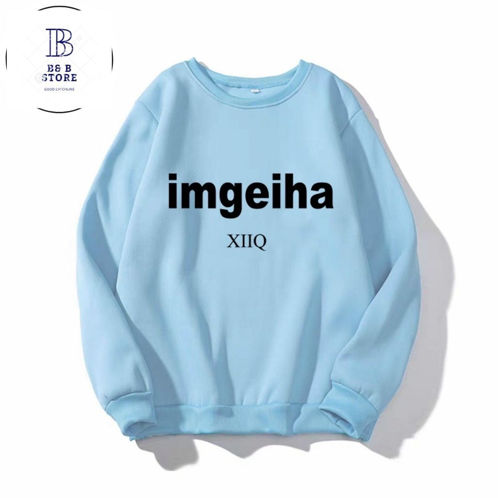 [ FREE_ SHIP ] ÁO SWEATER NỈ UNISEX IMGEIHA FORM RỘNG NAM NỮ NHIỀU MÀU ĐỦ SIZE CỰC ĐẸP