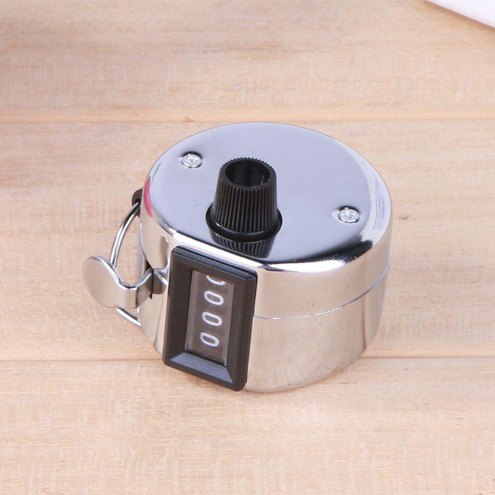 Đồng Hồ Đếm Giờ Cầm Tay EDDIE Max. Dụng Cụ Bấm Kim Loại 9999 Chuyên Dụng Chất Lượng