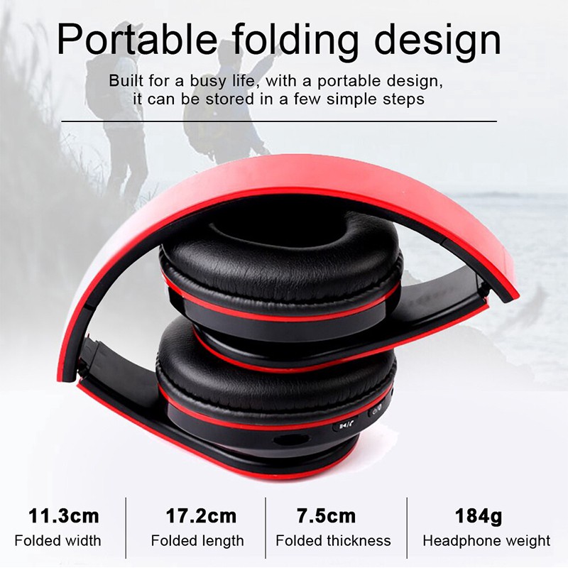 Wireless Bluetooth Headset Foldable Smart Bluetooth 5.0 High-definition Call Noise Reduction Wireless Headset