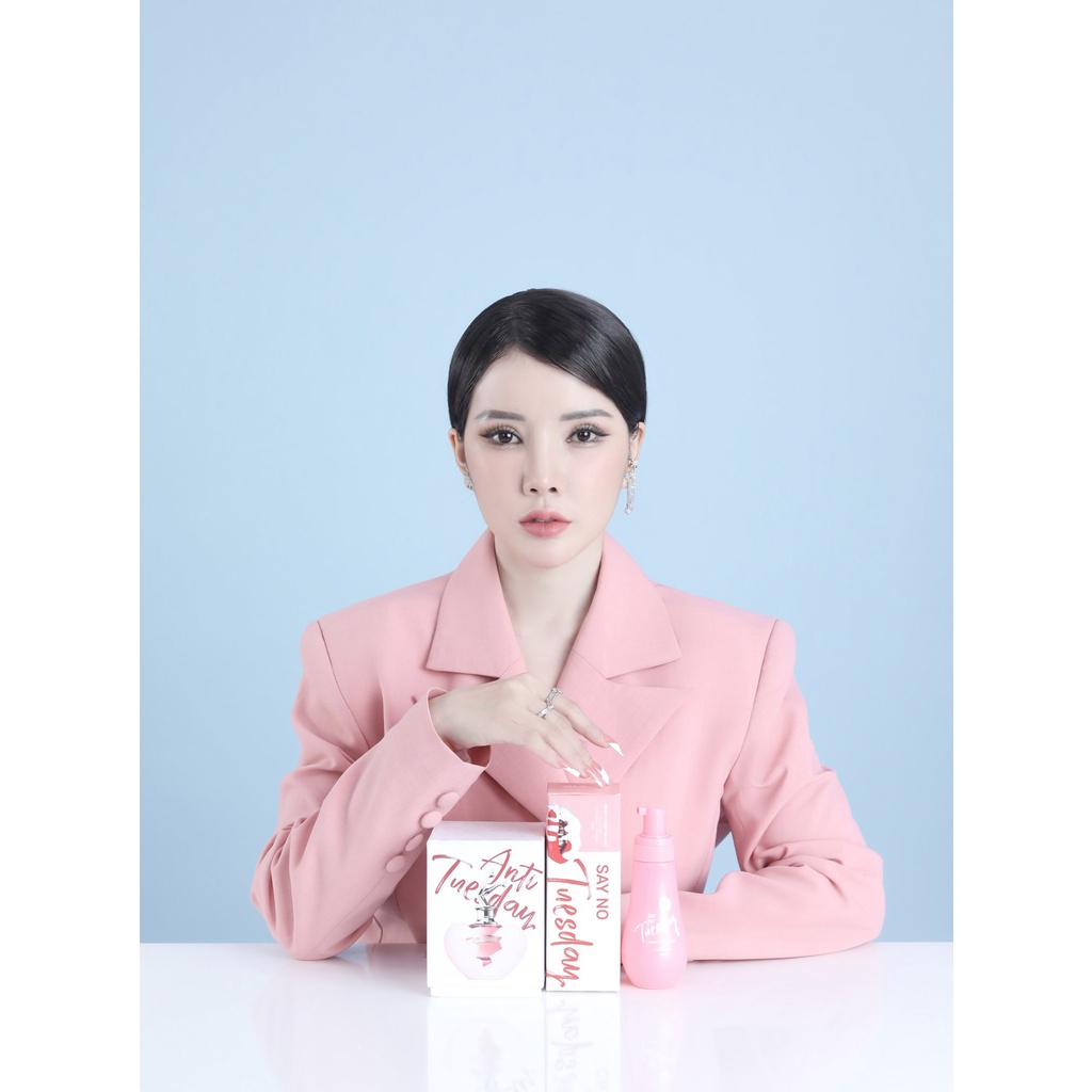 Dung Dịch Vệ Sinh Say No Tuesday & Nước Hoa Xịt Anti Tuesday - Combo Cho "Cô Bé" Thơm Hồng.