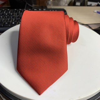 Cà vạt nam 8cm trung niên ô vuông chìm màu đỏ cờ GIangpkc36