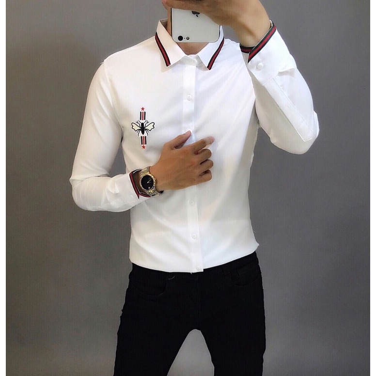 Áo sơ mi nam hàng cao cấp,áo sơ mi nam hoạ tiết đẹp bắt mắt kiểu dáng hàn quốc chất cotton lụa trơn k nhăn mềm mịn mát