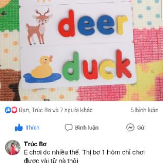 GHÉP VẦN TIẾNG ANH ( hiện  mẫu hộp mới màu be  ạ)